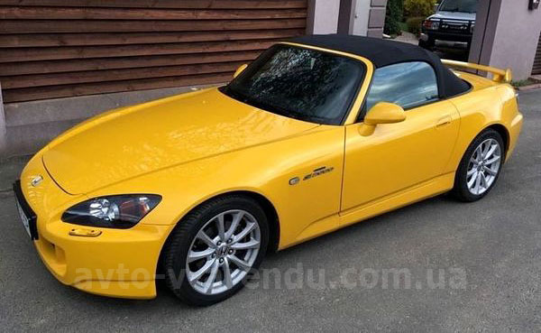 Оренда кабріолету Honda S2000 з водієм у Києві