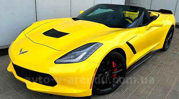 Оренда кабріолета Chevrolete Corvette Stingray
