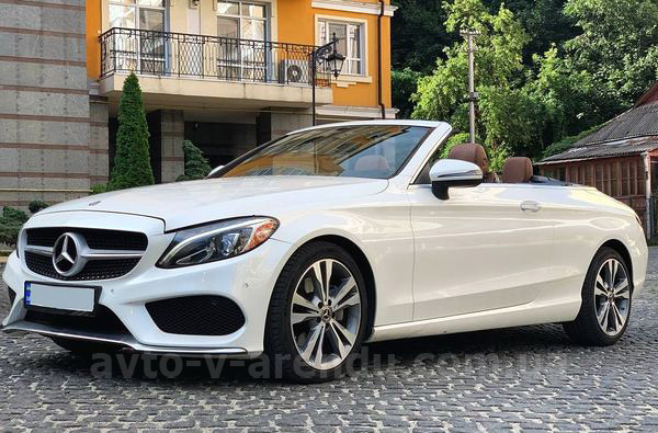 Оренда кабріолета Mercedes Benz C300