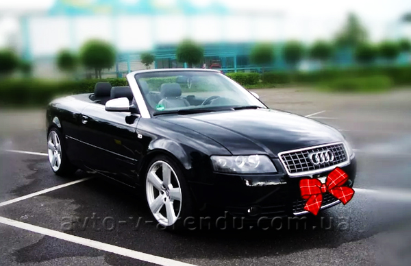 Оренда кабріолета Audi A4