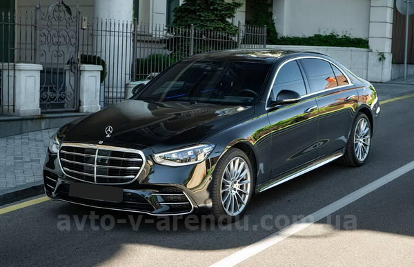 Оренда авто у Києві Мерседес s class W223 400d 4MATIC