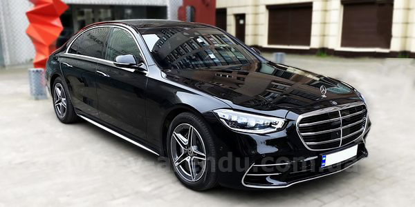 Оренда авто у Києві Мерседес W223 S400d S-class
