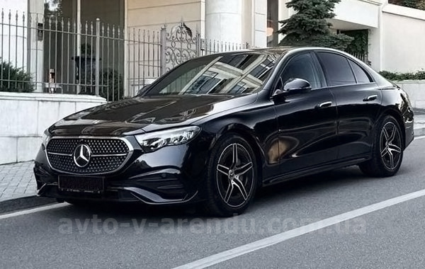 Оренда автомобіля Mercedes-Benz W214 E-class у Києві