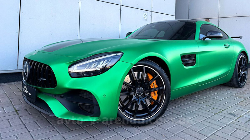 Оренда авто Mercedes-Benz AMG GT Coupe з водієм. Прокат авто Мерседес AMG GT Coupe без водія у Києві