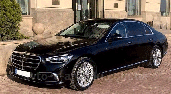 Оренда авто Mercedes-Benz Мерседес W223 S-class  з водієм у Києві