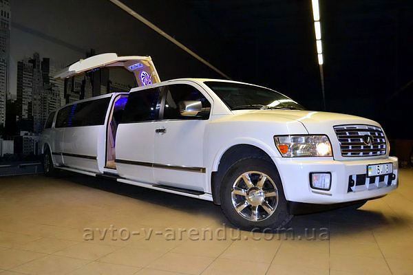Прокат лімузину Infiniti QX56 13 місць
