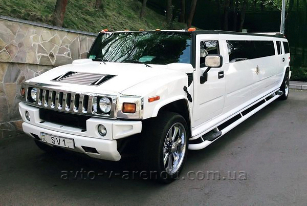 Прокат лімузину Hummer H2 14 місць