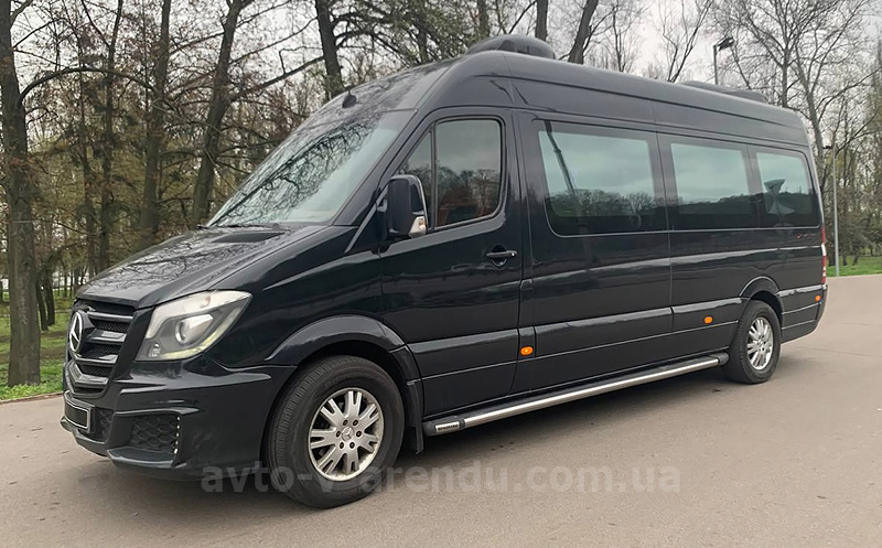 Оренда мікроавтобуса з водієм Mercedes Sprinter VIP 11 місць