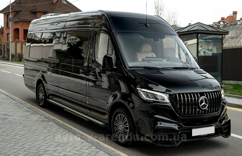 Оренда мікроавтобуса з водієм Mercedes-Benz Sprinter VIP+ 2025 8 місць