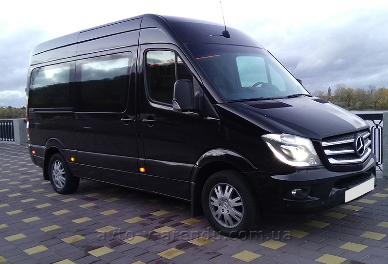 Оренда мікроавтобуса з водієм Mercedes Sprinter VIP 8 місць