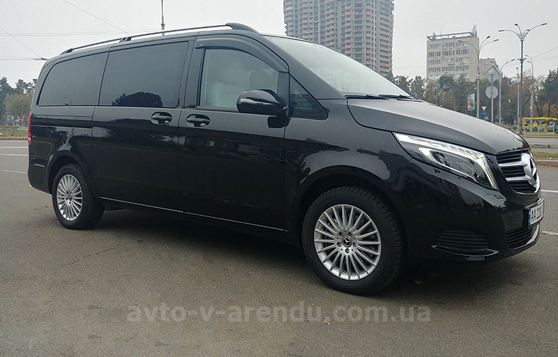 Оренда мікроавтобуса з водієм Mercedes V-сlass