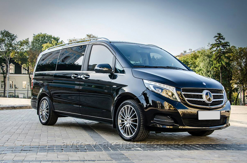 Оренда мікроавтобуса з водієм Mercedes V-сlass
