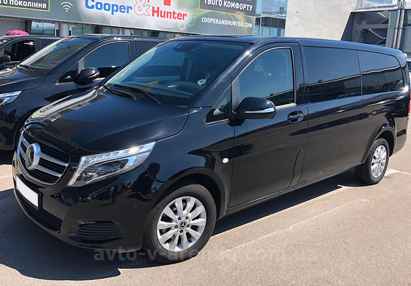 Оренда мікроавтобуса з водієм Mercedes Vito Long