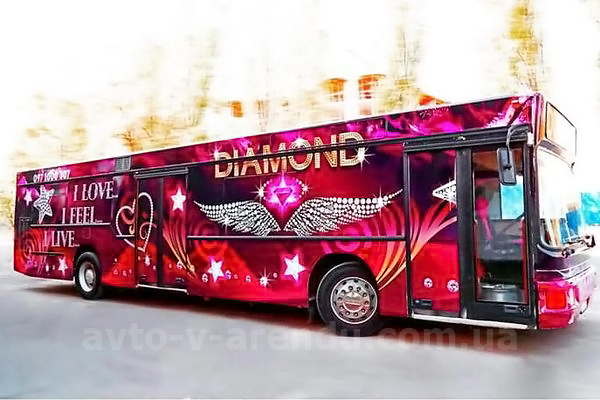 Оренда Party Bus Паті Бас Diamond у Києві