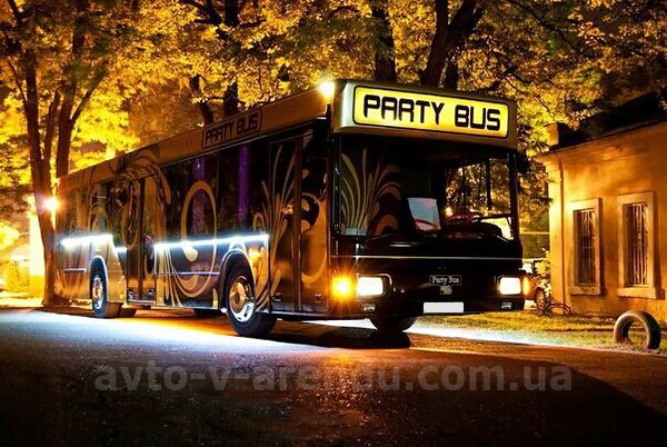 Оренда Party Bus Паті Бас Golden Prime у Києві