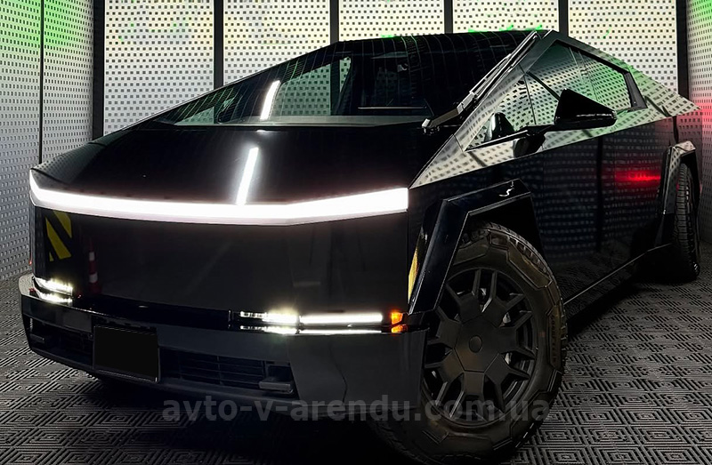 Оренда авто Tesla Cybertruck pickup black у Києві