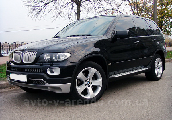 Оренда позашляховика джипа BMW X5