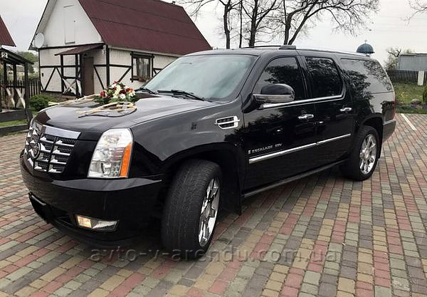 Оренда позашляховика з водієм Cadillac Escalade long