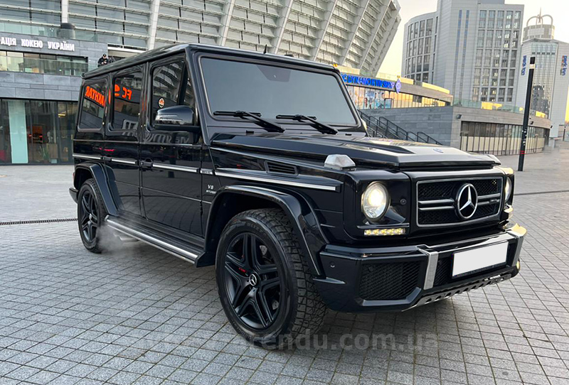 Оренда позашляховика з водієм Mercedes Gelandewagen G63 AMG