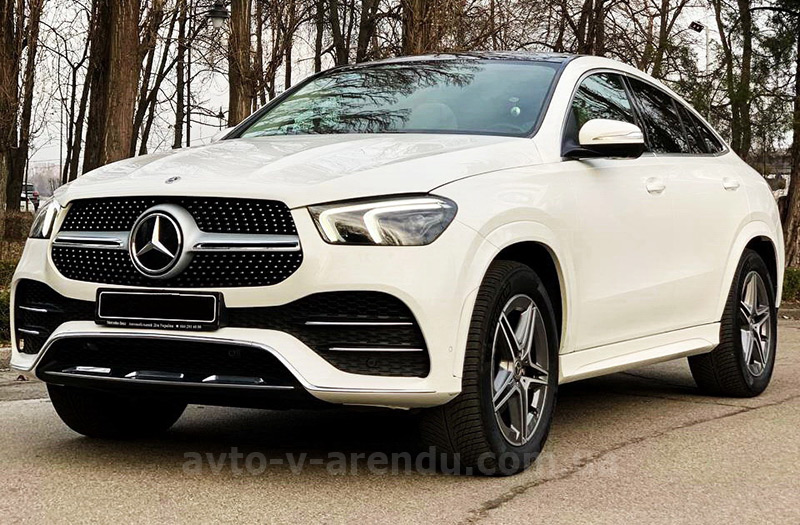 Оренда позашляховика Mercedes-Benz AMG GLE Coupe з водієм у Києві