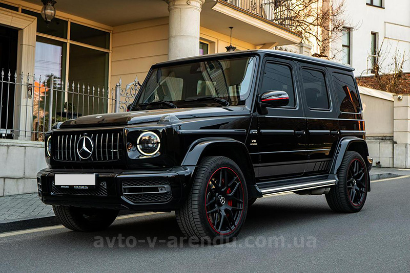 Оренда позашляховика джипа Mercedes-Benz Gelandewagen G63 AMG кубік