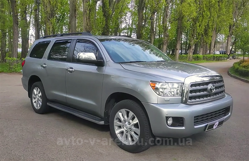 Оренда позашляховика з водієм Toyota Sequoia Platinum