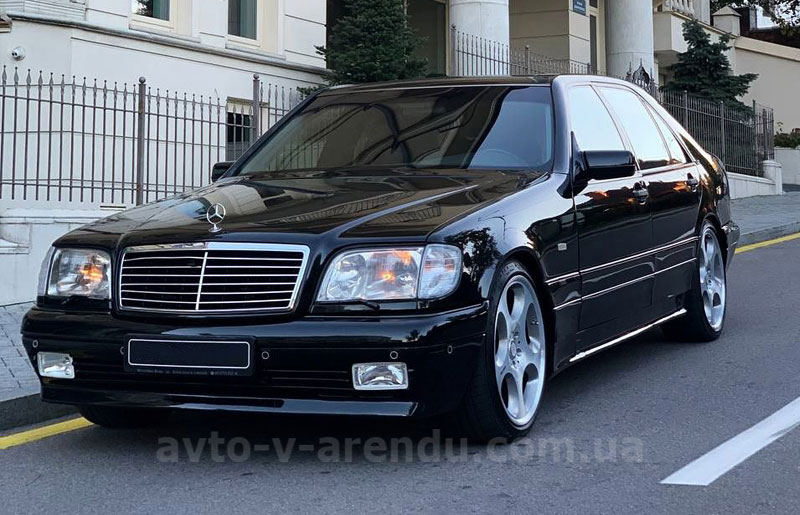 Оренда ретро авто Mercedes W140 S600 S7.3 V12 Brabus