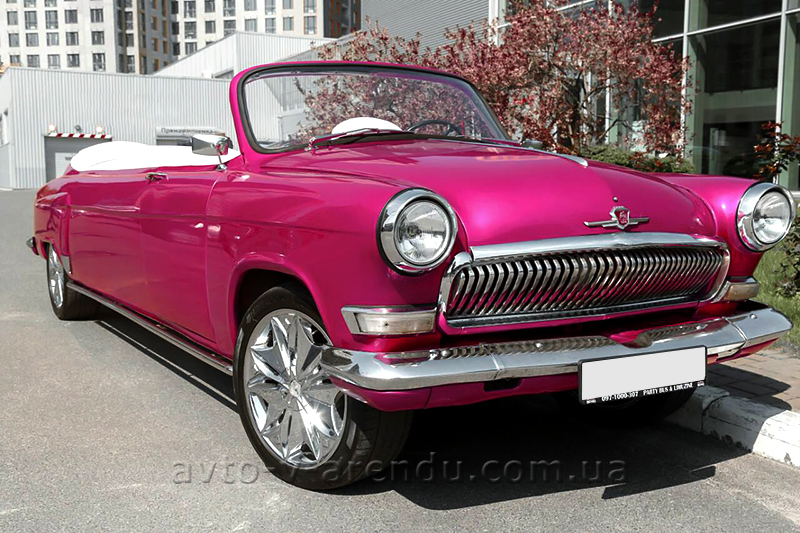 Оренда ретро авто Volga GAZ-21 cabriolet