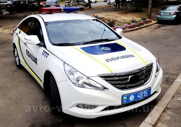 Оренда поліцейської машини на зйомки у Києві